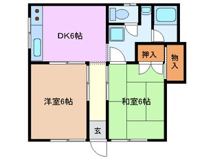 エターナル阿倉川の物件間取画像